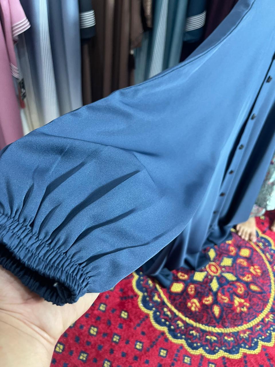 Adiba Round Sleeve Abaya