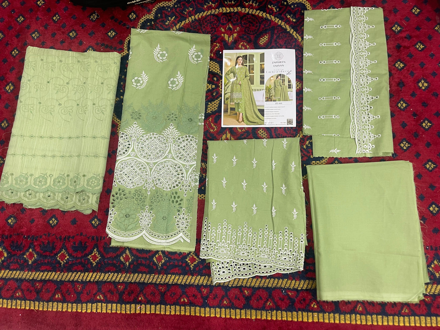 Premium Embroidered Lawn