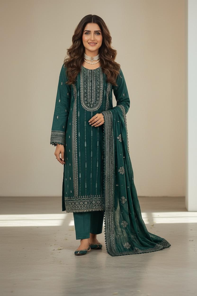 Premium Embroidered Lawn