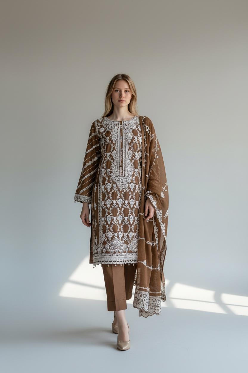 Premium Embroidered Lawn